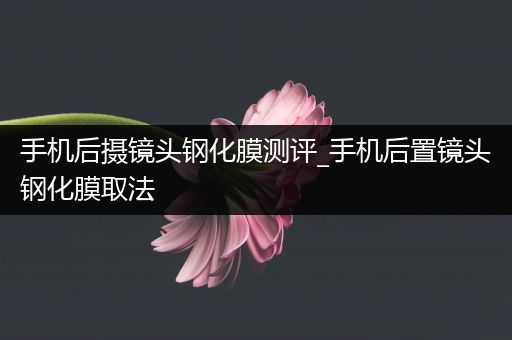 手机后摄镜头钢化膜测评_手机后置镜头钢化膜取法